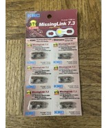 KMC Chain 8/7/6 Missing Link 7.3 - $468.86 MXN