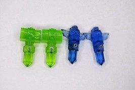 Lot of 4 Skylanders Trap Team Crystals: 2 Life &amp; 2 Water - $13.85