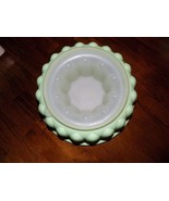 VINTAGE Tupperware Mint Green Jello Gel Ring Mold 6 Cup #1202 W/sheer se... - £17.79 GBP