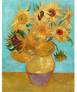Van Gogh 1853 1890 Vase with Twelve Sunflowers - $44.41 CAD+
