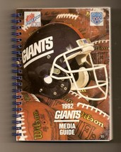 1992 New York Giants Media Guide NFL Football - $41.34