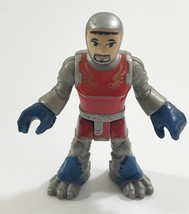 Imaginext Medieval Dragon Castle Knight Red Blue 3&quot; - $7.18