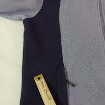 The North Face Women's Large Black/Blue Long Sleeve Full-Zip Fleece Lined Jacket image 4