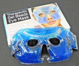 Gel Beads Eye Pack Therapeutic Hot/Cold Sinus Puffy Eyes Beads Adjustable Unisex - £7.61 GBP