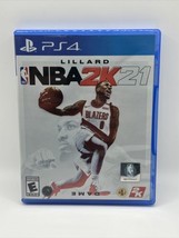 NBA 2K21 Sony PlayStation 4 Lillard PS4 Game Disc with Case - £5.34 GBP