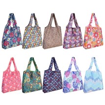 10 Pack Reusable Grocery Shopping Bags, Foldable Shopping Bags Grocery T... - £20.02 GBP