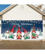 Christmas Banner Garage Door Decorations Christmas Backdrop Decoration W... - £31.45 GBP