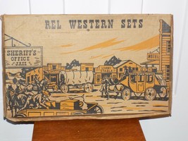 Vintage Rel Plastics Corp. Toy Western Set in Box - $79.20