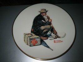 Danbury Mint Norman Rockwell "Pals" Limited Edition Gorham China Collector Plate - £19.44 GBP