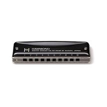 Suzuki Hammond HA20G Diatonic Harmonica 10 Black Holes  - $176.00