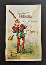 1895 Antique Quaker Oats Ad Booklet Frolie Grasshopper Circus Child Story - £68.07 GBP