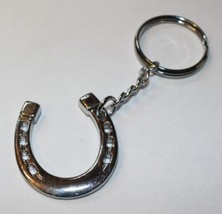 Equine Key Chain Ring Horse Shoe Good Luck - Great to Collect or Unique Gift - £3.19 GBP