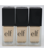 ELF Flawless Finish Foundation Oil-Free Satin Finish 84379 LILY Lot of 3... - £11.63 GBP