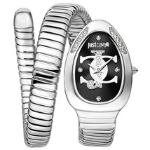 Just Cavalli Women&#39;s Taglio Solo Silver Dial Watch - JC1L227M0025 - $194.59