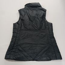 Champion Women’s Black Full Zip Pockets Sleeveless Puffer Vest Size Medium image 2