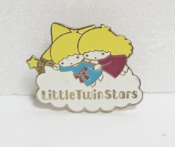 Little Twin Stars Pin Badge SANRIO 2002 Old Vintage Retro Super Rare - $24.75