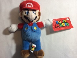 2020 Nintendo Super Mario Bros 8" MARIO Plush Stuffed Toy Doll - £6.12 GBP