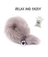 Fox Tail With Metal-Romance-Game-Funny-Toy Games+GIFT-FAST SHIPPING-US S... - €12,83 EUR