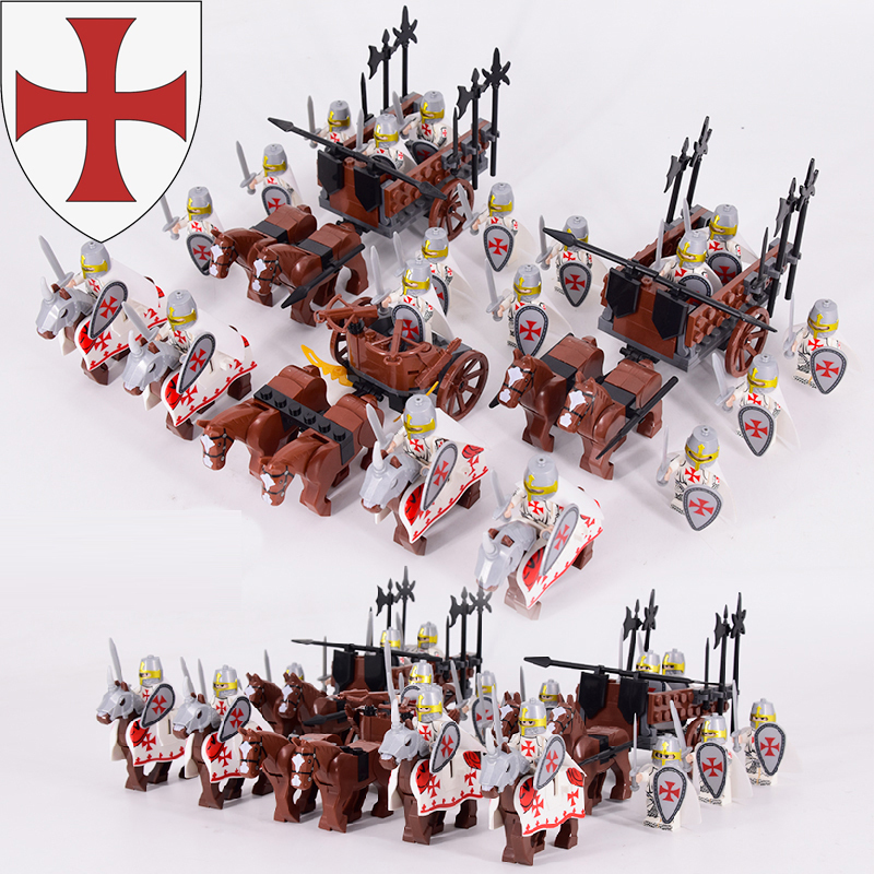 Primary image for Medieval Castle Teutonic Knights Templar War Chariot Military Soldier Minifigure