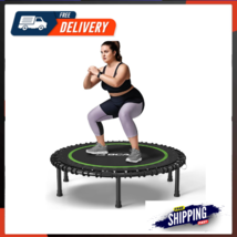 Foldable Mini Trampoline 40 /48 Fitness Trampoline With Durable Bungees ... - $129.71