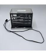 Vintage Arrow Ball Clock Kinetic Rolling Ball Desk Clock Works Missing B... - $125.00