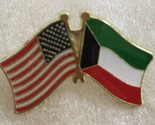 USA &amp; Kuwait Friendship Lapel Pin - £7.79 GBP