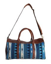 Travel Duffel Bag Sports Tote Gym Bag Shoulder Weekender Leather Bag 103... - $69.29