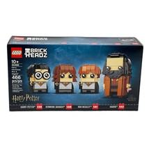 LEGO BrickHeadz: Harry Potter (40495) Hermoine Ron Hagrid Harry Potter NEW NIB - £42.25 GBP