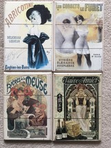 Wall Hangings - Vintage French Advertising (Set Of 4) - £12.61 GBP