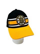 Boston Bruins Fanatics Hat Adjustable OSFA Black Yellow NHL Hockey - New - £15.34 GBP