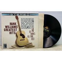 Hank Williams Greatest Hits Country Vinyl LP MGM E3918 14 All Time Best Songs - £6.54 GBP