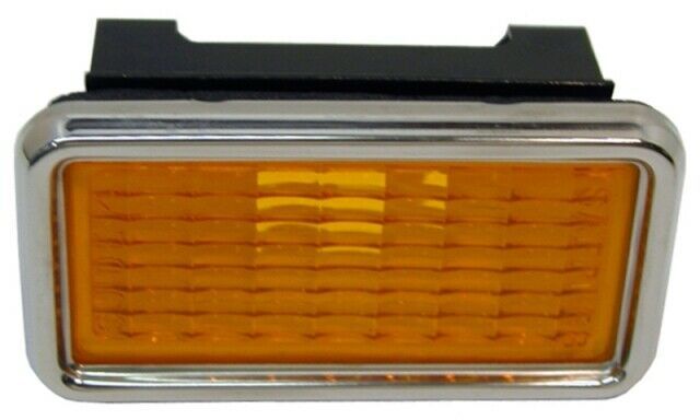 1969 Corvette Lamp Assembly Front Side Marker Amber USA Each - $74.20