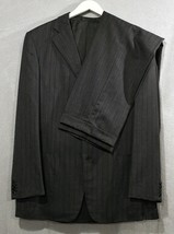 Ermenegildo Zegna Wool Grey Thin Striped Men Suit - £123.04 GBP
