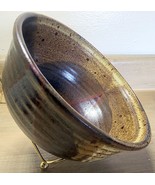 Studio Art Pottery Multicolor Bowl Signed 6 1/2&quot; x 4&quot;  Please See Desc &amp;... - $341.93 MXN