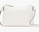 Kate Spade Bailey Crossbody Bag Brown White Leather Purse K4651 NWT $299... - $98.99