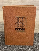 Dodge (Reliance) Engineering D78 1878-1978 Centennial Catalog (1977) Hard Cover - £12.90 GBP