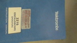 TEK Tektronix 2215 Oscilloscope Operations Instruction Manual - £22.94 GBP