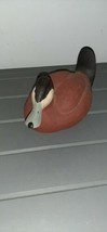 American Wildlife Collection Handpainted Resin Ruddy Duck Signed &amp; Dated  - £10.19 GBP