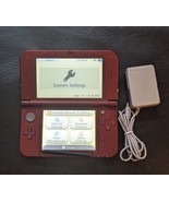 Nintendo Nuovo 3DS XL Console Portatile RED-001 Caricabatterie Funzionante - £223.58 GBP