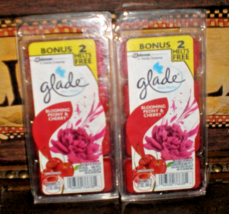 Glade Wax Melts Blooming Peony Cherry Scent 16 Total Tarts 2 Packs - £15.62 GBP