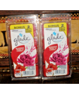 Glade Wax Melts BLOOMING PEONY CHERRY SCENT 16 Total Tarts 2 Packs - $19.57