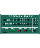 Boston decor, Fenway Park, Green Monster scoreboard - £121.60 GBP