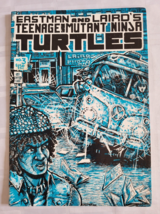 1985 NINJA TURTLES # 3 ORIGINAL MIRAGE STUDIOS BLACK AND WHITE LARGE SIZ... - £231.27 GBP