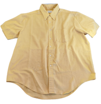Vintage 60s Penneys Towncraft Penn-Prest Shirt Short Sleeve Dacron XL - £19.22 GBP