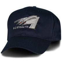 AIR FORCE B-2 STEALTH  MILITARY EMBROIDERED HAT CAP - $36.99