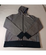 LOGG H&amp;M Label Of Graded Goods Men&#39;s Gray Full Zip Drawstring Jacket Siz... - $27.87 CAD