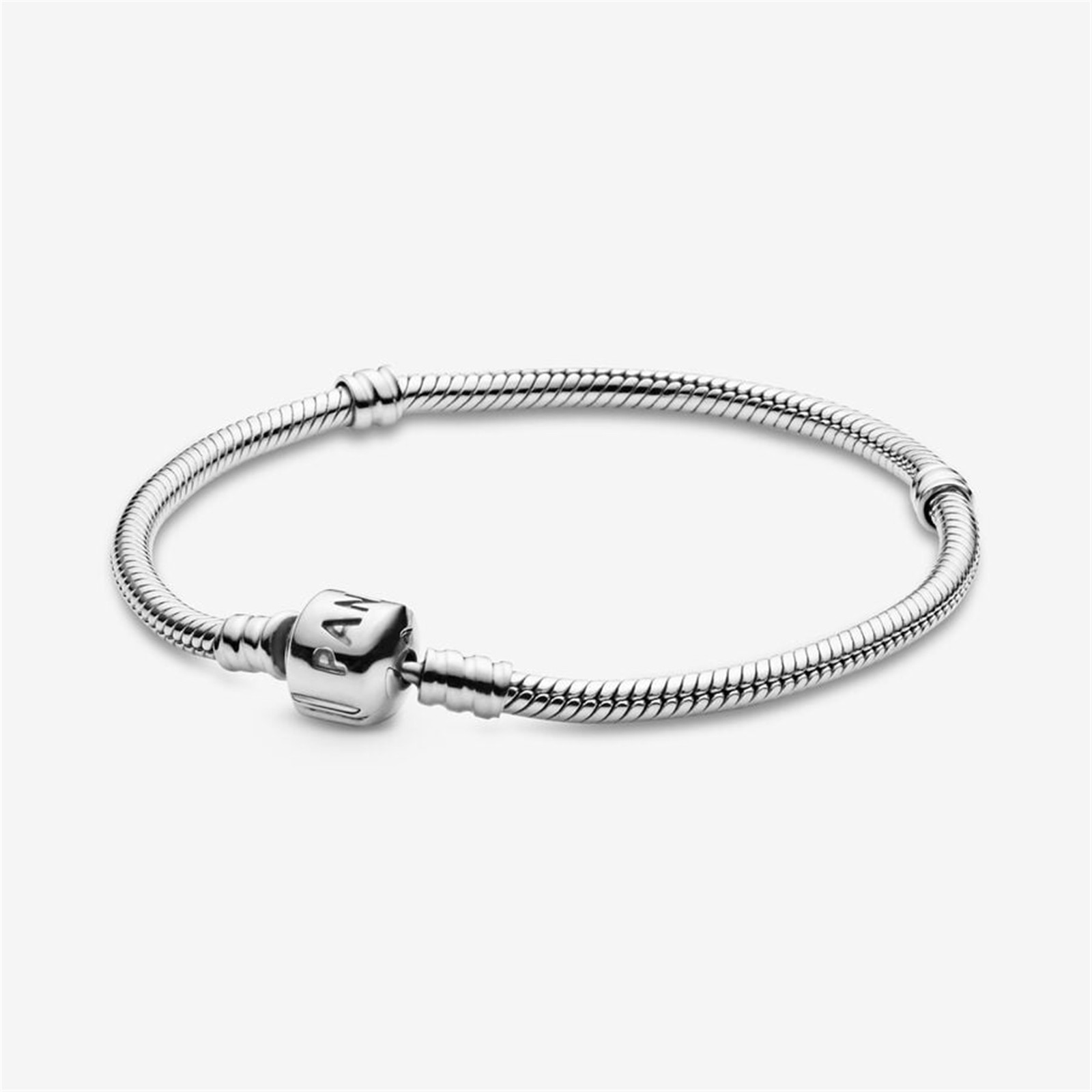 S925 Sterling Silver Moments Snake Chain Bracelet, Daily Bracelet,Gift for Her