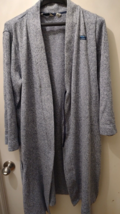 L.L Bean Women&#39;s Long open Cardigan Sweater Gray Size S - £13.86 GBP