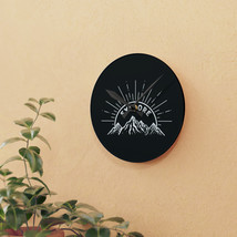 Acrylic Wall Clock - Explore the Wilderness [Shape] [Size] - £38.79 GBP+