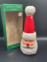 Vintage Rainbow-Lite Santa Candle 9&quot; Novelty Figures - $14.03